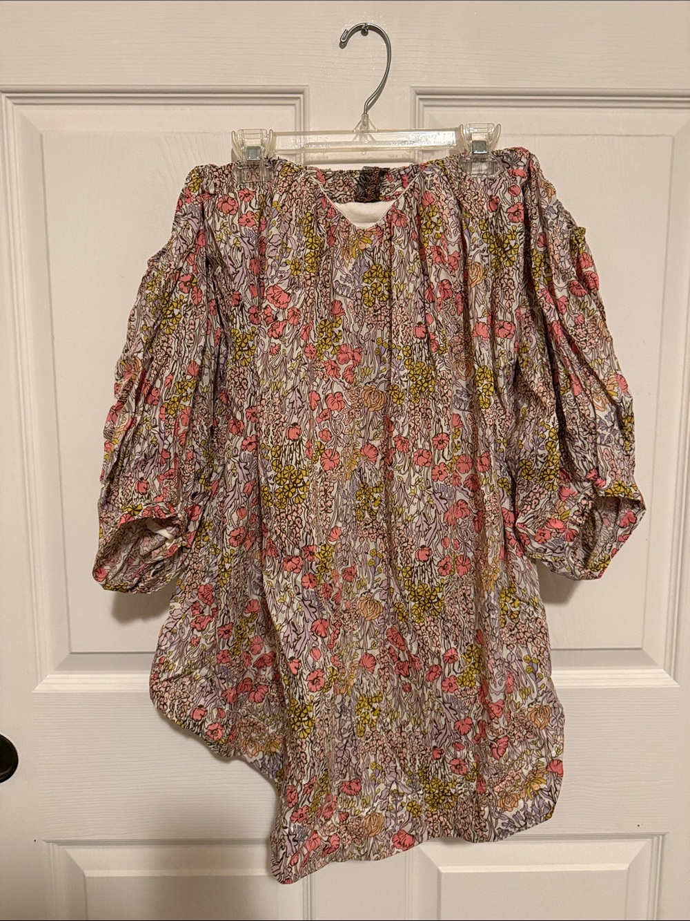 Free people Floral Off-Shoulder mini dress